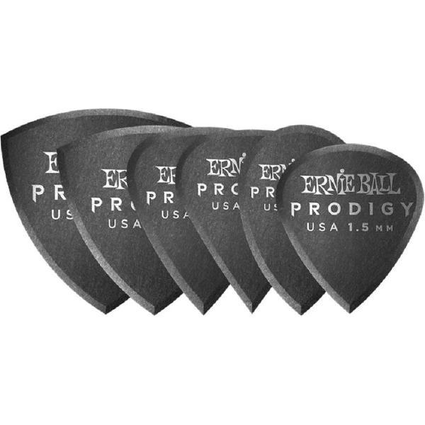 Ernie Ball Prodigy plectrum 6-pack starters setje 1.50 mm