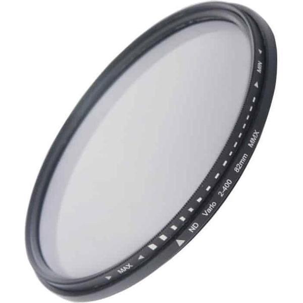 82 mm ND Fader verstelbaar variabel filter met neutrale dichtheid ND 2 tot ND 400 filter