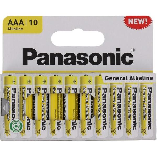 Panasonic batterijen AAA 10 stuks - Mini Penlite Batterij AAA