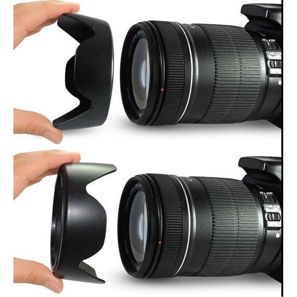 Camera Zonnekap voor Canon 550D/ 600D/ 650D/ 700D/ 60D