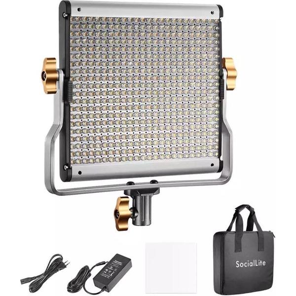 Neewer dimbaar LED paneel | Professionele video lamp | Studio videolight | 480 LED lamp