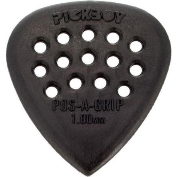 Pickboy Pos-a Grip carbon/nylon 6-pack plectrum 1.00 mm