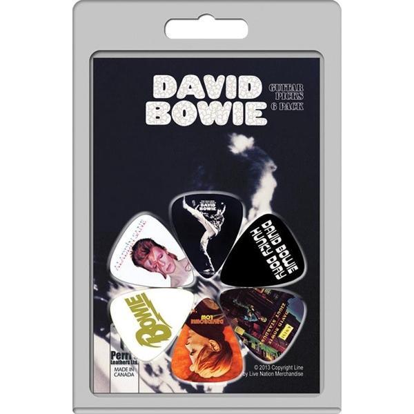 Perri's David Bowie 6-pack Medium plectrum 0.71 mm