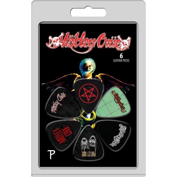 Perri's Mötley Crüe 6-pack Medium plectrum 0.71 mm