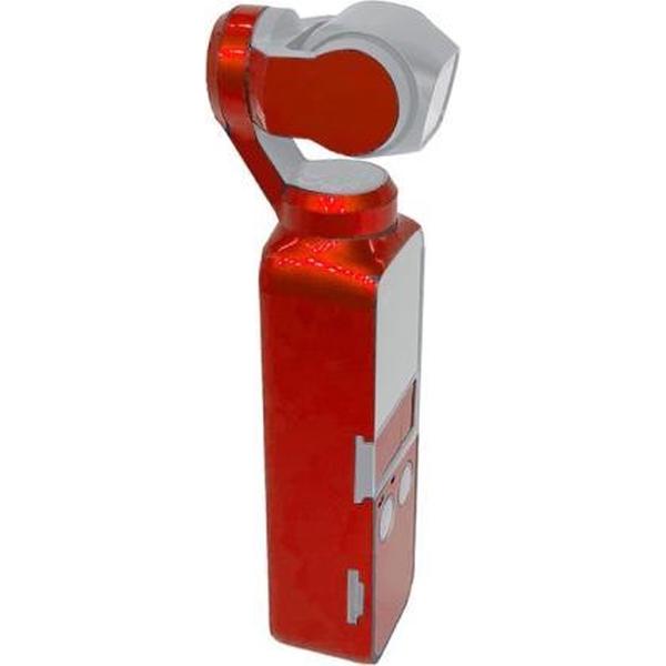 2 STKS Fluorescerende kleur Waterproof All-surround zelfklevende sticker voor DJI OSMO Pocket (rood)