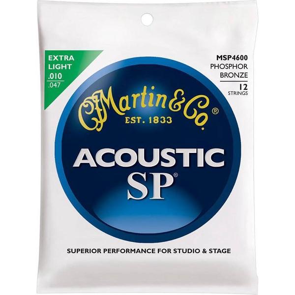 Snarenset akoestische gitaar 12-snarig Martin MSP-4600 Extra Light