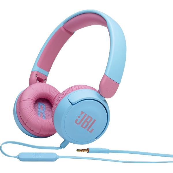 JBL JR310 Headset Blauw/Roze - On-ear kinder koptelefoon