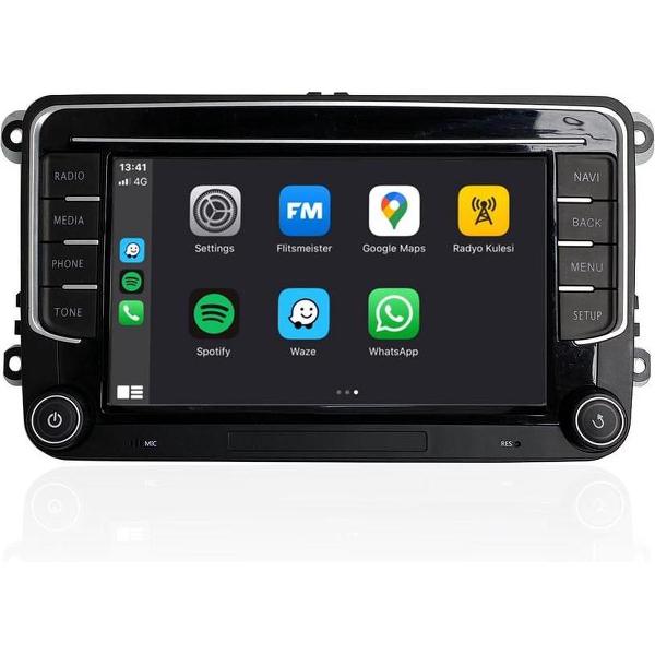 Draadloos Carplay & Android Navigatie voor Volkswagen Seat & Skoda 7