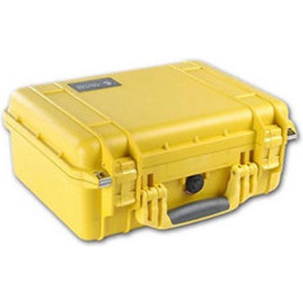 Peli 1520 Waterdichte Camerakoffer Geel met Foam Interieur