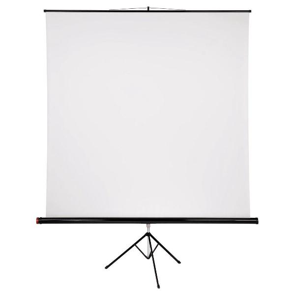 Hama projectiescherm op statief 200x200 cm, wit