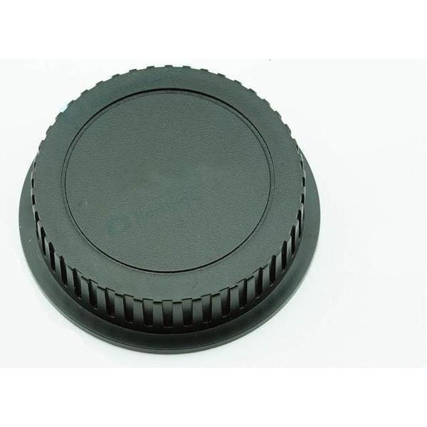 Achterdop achter lensdop: Canon EF EOS mount objectieven