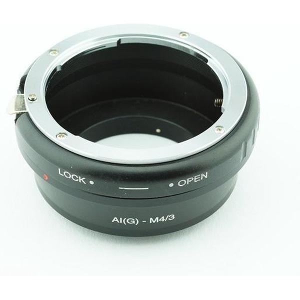 Adapter AI G-M4/3: Nikon F/AI/AIS/G Lens - Micro M43 camera