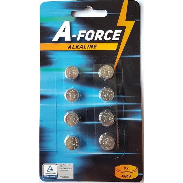 ✅ 10 pack 80 STUKS. / A-Force Powerfull Knoopcel gelijk aan AG 13 LR44 BY PROLEDPARTNERS®