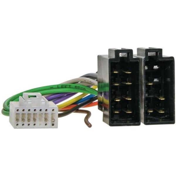Radio Aansluitkabel -> ISO KENWOOD 14 PINS