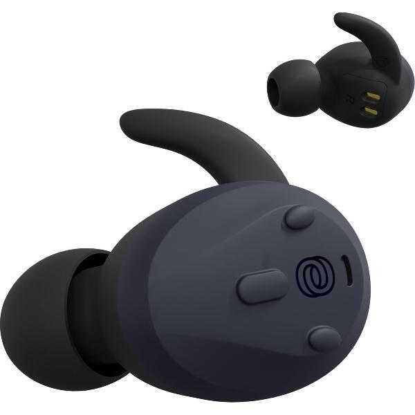 Thone TW2 draadloze oordopjes - draadloze oortjes in ear met oplaadcase - tot 36 uur afspeeltijd - Blauw