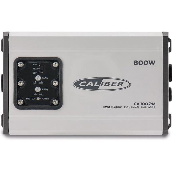 Caliber CA100.2M - Marine versterker - 2 kanaals - 800 Watt