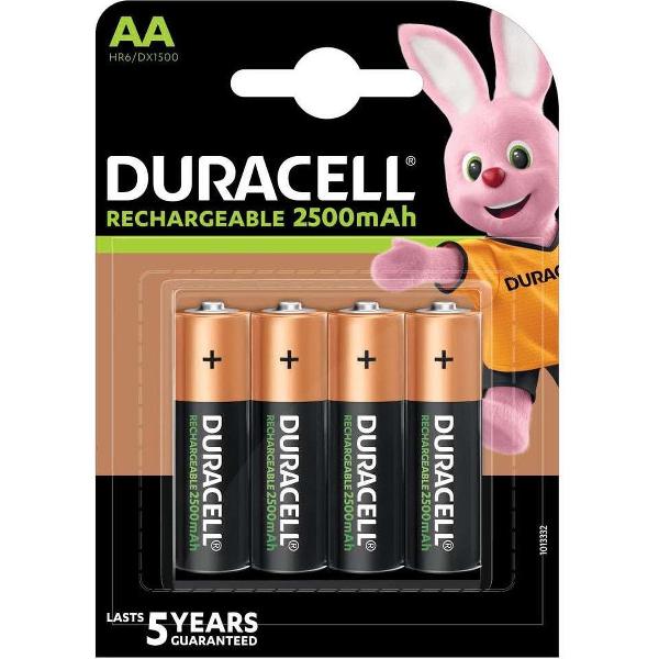 Duracell - 4 x AA Recharge Ultra 2500 mAh
