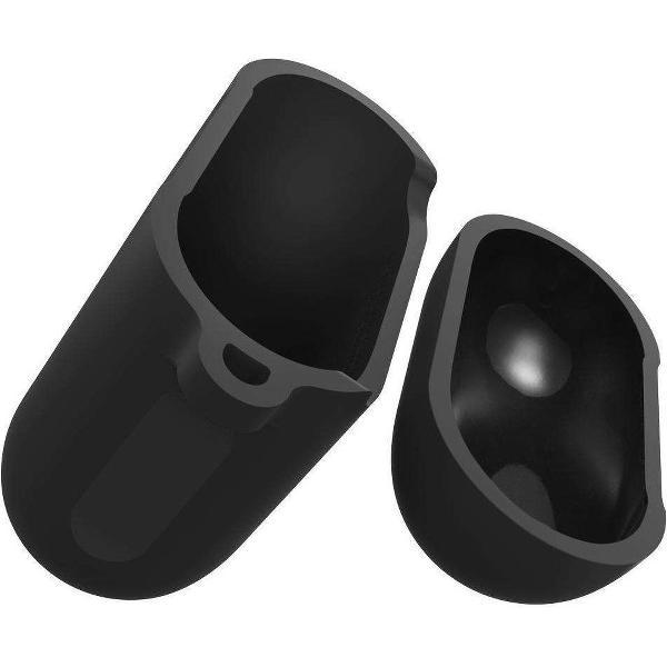 Spigen Silicone AirPods Case - Zwart