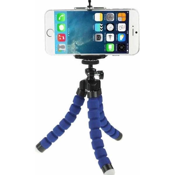 Camerastatief Telefoon - Blauw XL Tripod Voor De Action Camera - Mangry