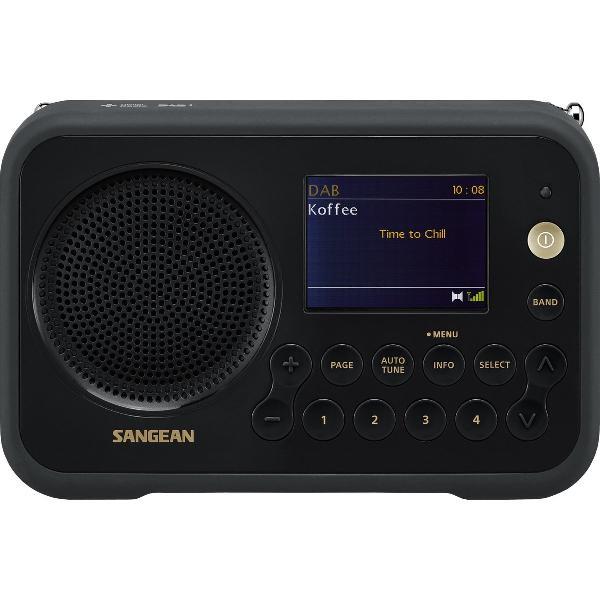 Sangean Traveller 760 - DPR-76 - Draagbare radio met DAB+/FM en batterijlader - Zwart
