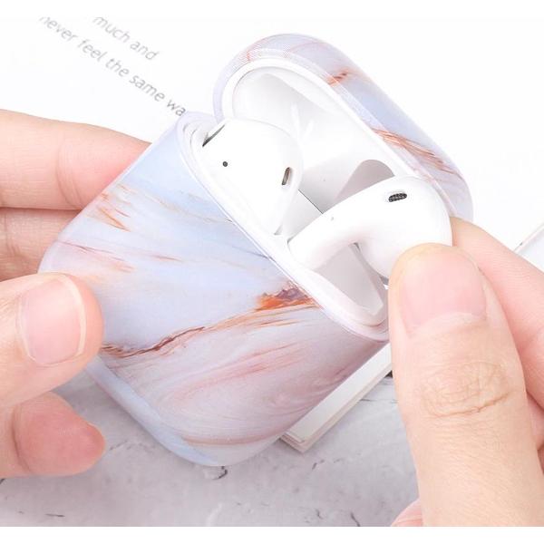 AirPods cover - Siliconen - soft cover case - Wit - Geschikt voor Apple AirPods - beschermdoos - AirPods hoesje - handige gadget