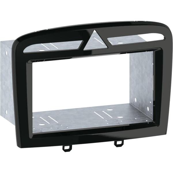 2-DIN Paneel Peugeot 308/ 308CC/ RCZ Kleur: Piano Zwart