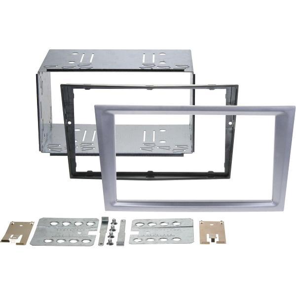 2-DIN Paneel Opel Combo/Corsa C/ Meriva/ Tigra Kleur: Chrome