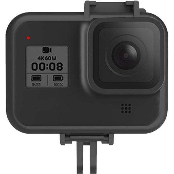 PRO SERIES Frame Behuizing Case Bumper voor GoPro Hero 8 - Zwart