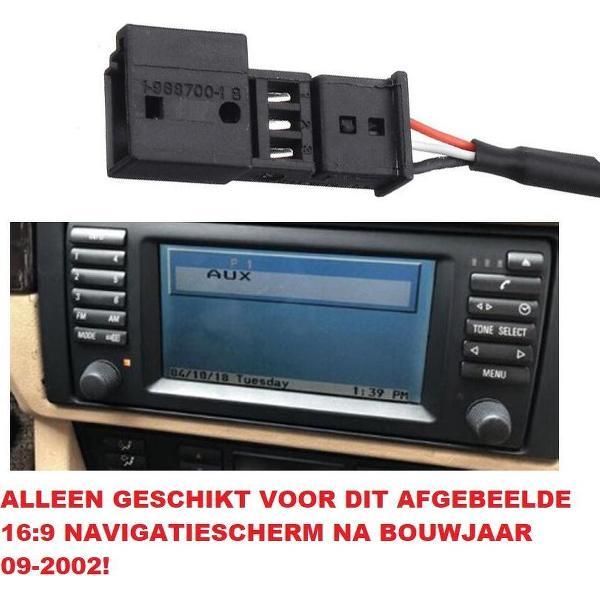 Bmw 16:9 Navigatie E39 525i 525D 530i 530D 540i 540 M5 Bluetooth Carkit Muziek Streaming Aux Adapter Module