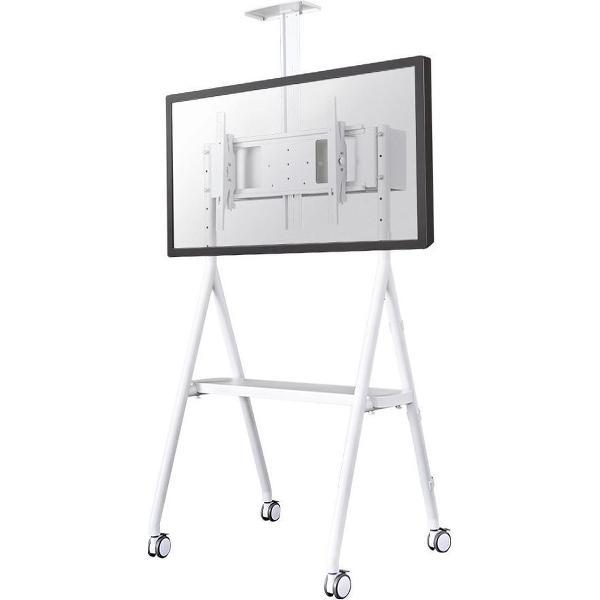 NEWSTAR Mobile Flat Screen Floor Stand height: 110 - 144 cm white