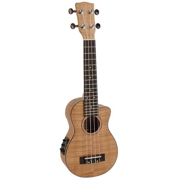 Korala UKS-310-CE elektro-akoestische sopraan ukulele met Fishman pickup