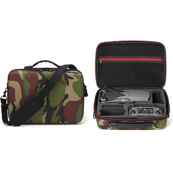 PU EVA Camouflage Portable Single Shoulder Storage Travel Carrying Cover Case Box voor DJI Mavic 2 Pro / Zoom (Camouflage)