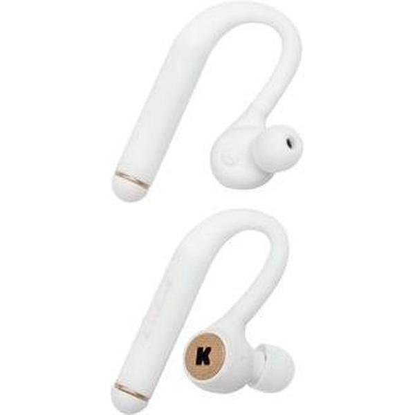KreaFunk - bGEM Bluetooth Headphones - White/Gold (kfkm01)