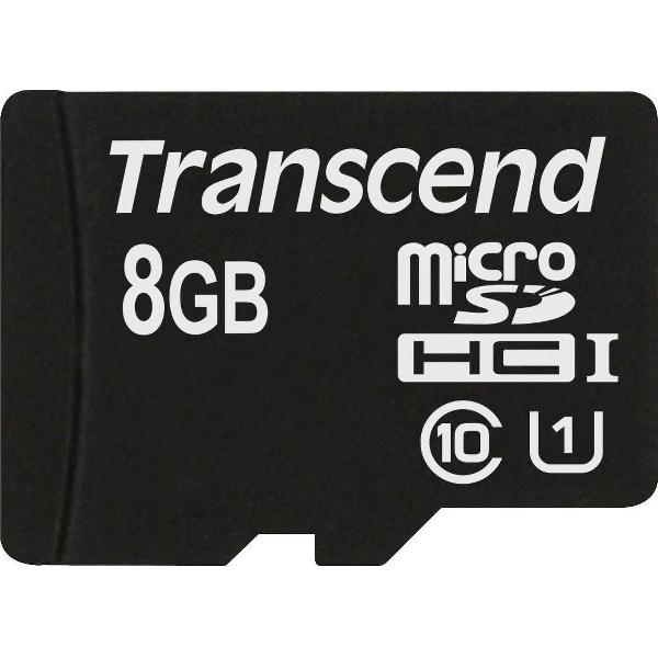 Transcend Premium UHS-I Micro SD kaart 8GB (300x)
