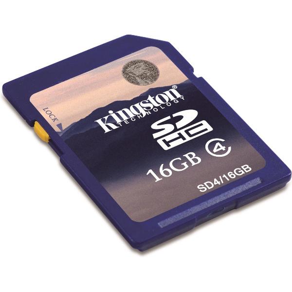 Kingston Secure Digital Card SDHC 16GB