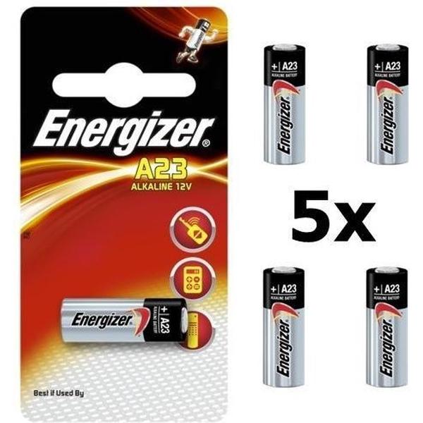 5 Stuks - Energizer A23 23A 12V L1028F Alkaline batterij