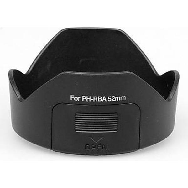 Zonnekap type PH-RBA 52mm / Lenshood voor Pentax objectief (Huismerk)