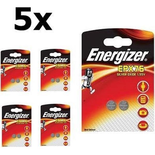 10 Stuks (5 Blisters a 2St) - Energizer G12 / LR43 / 186 batterij