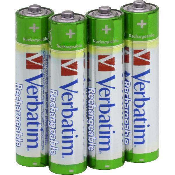Verbatim AAA Premium-oplaadbare batterijen