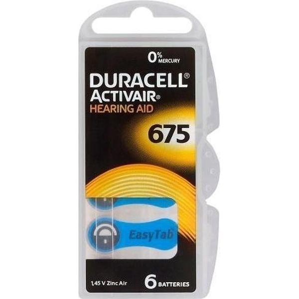 Duracell DA675 hoorapparaat batterij - Blauw