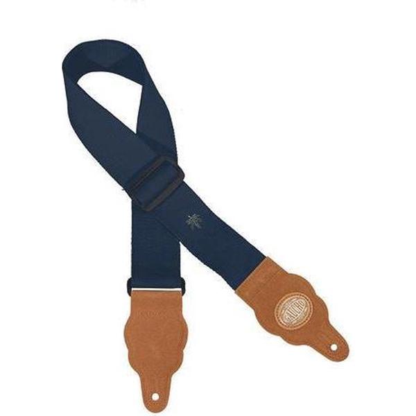 Gitaarriem Grass Series Donkerblauw Hennep GST-100-DB Gaucho
