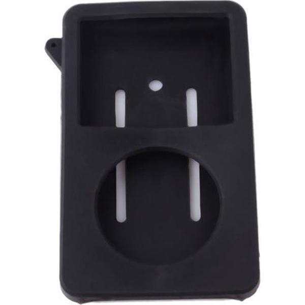Silicone Bescherm-Hoes Skin voor iPod Classic 10,5mm Zwart