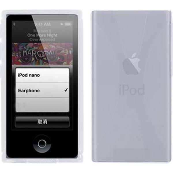 iPod Nano 7 - TPU Bescherm-Cover Hoes Skin Hoesje - Transparant