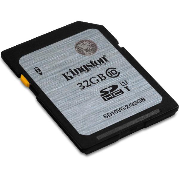 Kingston Technology Class 10 UHS-I SDHC 32GB flashgeheugen Klasse 10