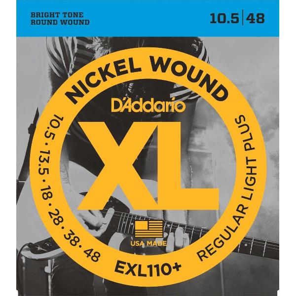 D'Addario EXL110+ snaar voor muziekinstrumenten Guitar Steel Electric 6 pc(s)