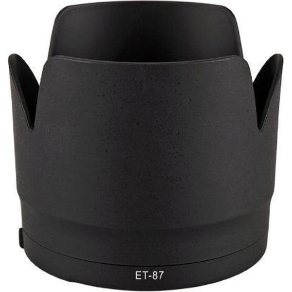 Zonnekap type ET-87 / Lenshood voor Canon objectief (Huismerk)