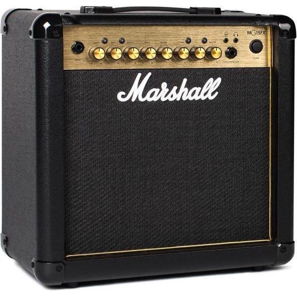 Marshall MG15GFX 15Watt gitaarversterker met ingebouwde effecten