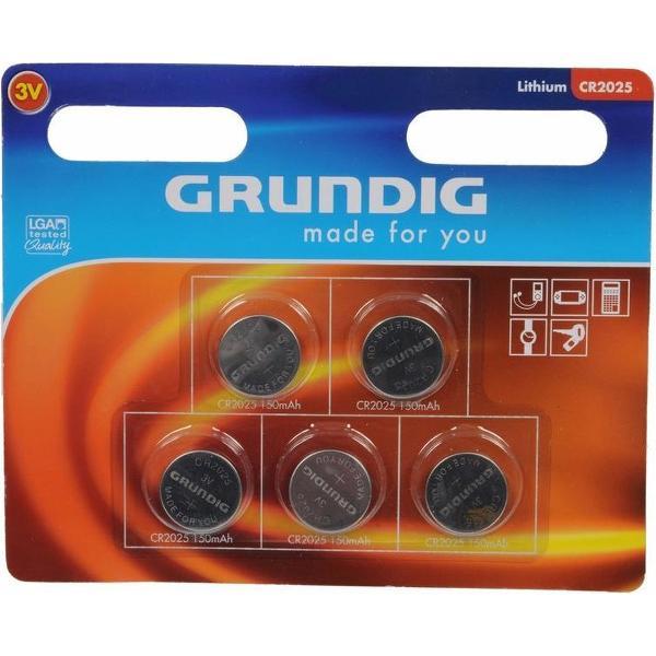 Knoopcel batterijen 5 stuks cr2025 3V