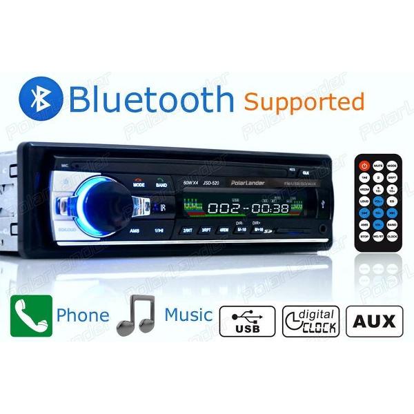 Autoradio MP3 Player 50Wx4 AUX, USB, SD, Bluethoot,Handsfree