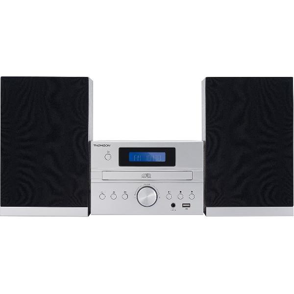 Thomson MIC122DABBT Bluetooth Microset - CD/MP3/USB/DAB+ - Zilver